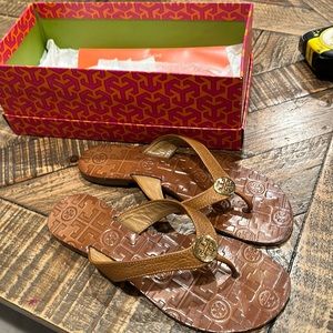 Tory Burch tan sandals